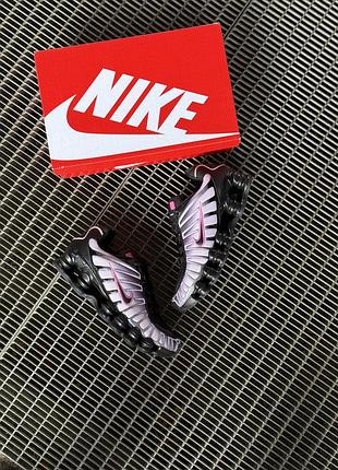 Nike shox tl black playful pink