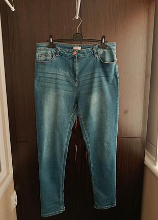 Женские зауженные джинсы 2xl (18)