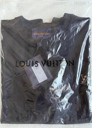 Футболка чоловіча louis vuitton чорна