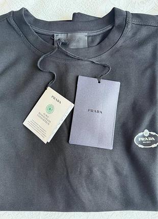Футболка чоловіча prada чорна
