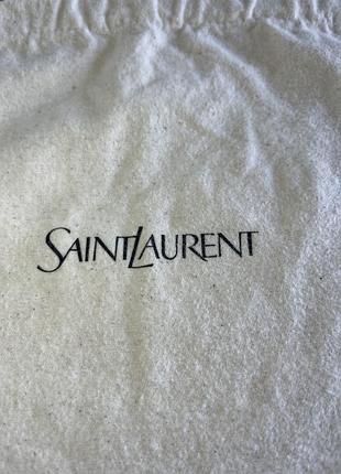 Saint laurent пильник   чохол мішечок сумка  біла маленький