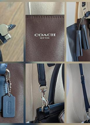 Coach new york оригинальная сумка 6
