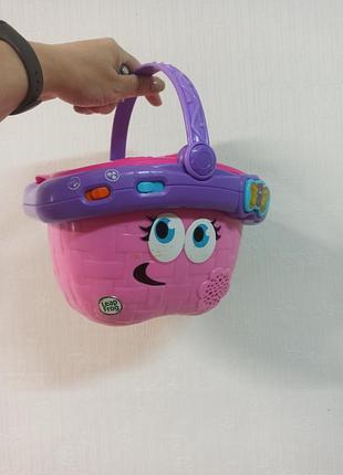 Интерактивная развивающая игрушка leapfrog shapes and sharing picnic basket (корзина для пикника с продуктами от leapfrog)