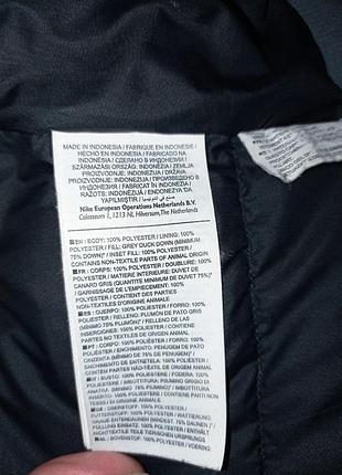 Куртка пуховик nike 8