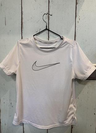 Футболка дитяча  nike для спорту біла