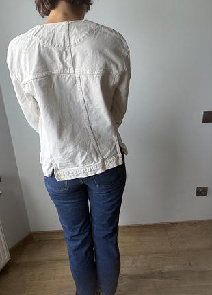 Джинсова куртка піджак zara 4