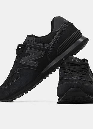 New balance 574 black 3
