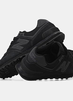 New balance 574 black 4