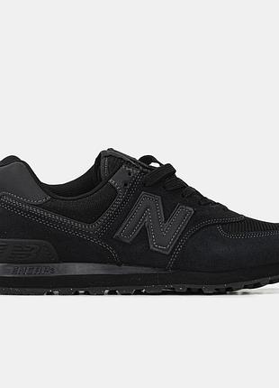 New balance 574 black 9