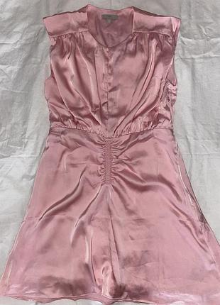 Сукня рожева сатинова , атласна h&amp;m
