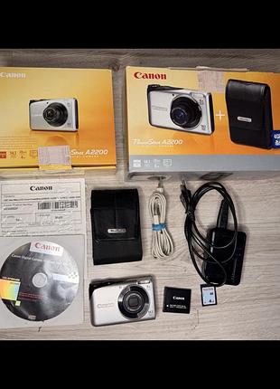 Цифровой фотоаппарат canon powershot a2200 hd