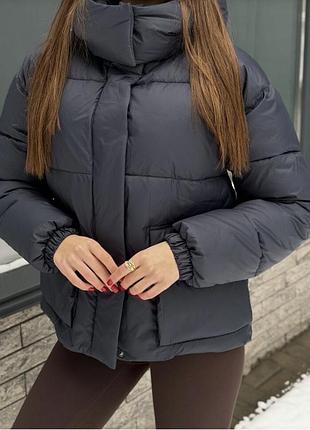 Пуховик жіночий, xs-s