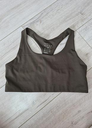 Спортивный топ drymove h&amp;m, l цвет хаки
