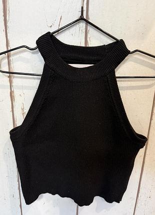 Топ жіночий zara чорний