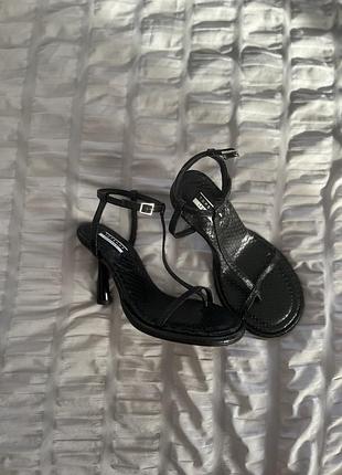 Босоніжки topshop шкіряні