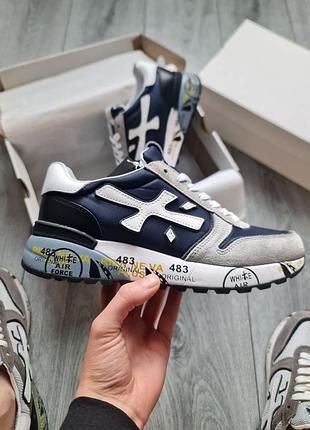 Premiata mick grey/blue 3