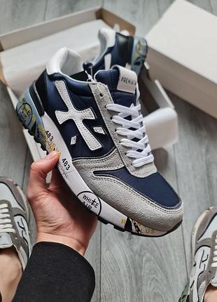 Premiata mick grey/blue 2