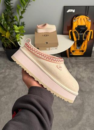 Уггі ugg tazz beige pink love / smb+ 🔗