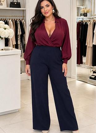 Брюки брендові сині жіночі розмір xl (50) бренд « marks&spencer”