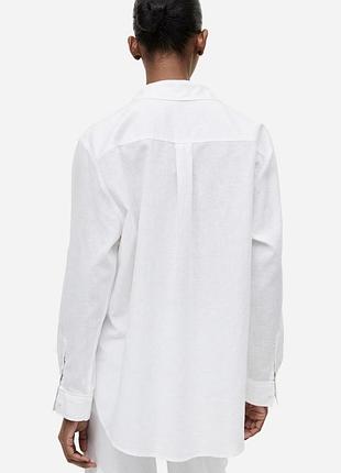 Лляна сорочка h&m 2