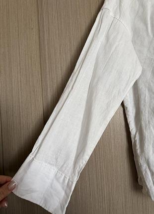 Лляна сорочка h&m 4