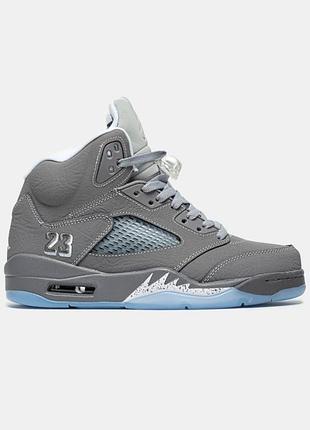 Чоловічі кросівки air jordan 5 retro «black carolina» / smb+ 🔗