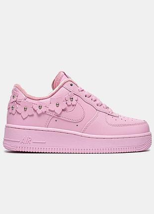 Жіночі кросівки nike air force 1 ’07 low «florette pink rise» / smb+ 🔗
