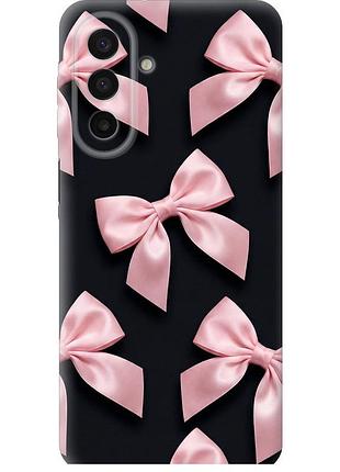 Чехол силиконовый на телефон samsung galaxy a17 coquette ribbons dark coquette "6767u-4060-58250"