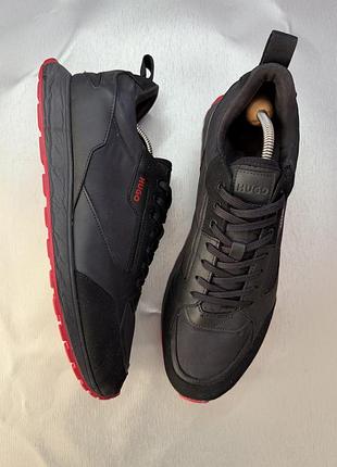 Кроссовки hugo icelin runn black 3