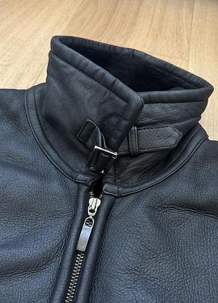 Чоловіча дублянка з овчини jacques lucci shearling lambskin 3