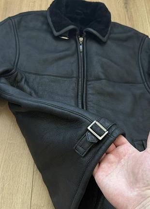 Чоловіча дублянка з овчини jacques lucci shearling lambskin 4