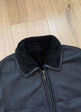 Чоловіча дублянка з овчини jacques lucci shearling lambskin 2