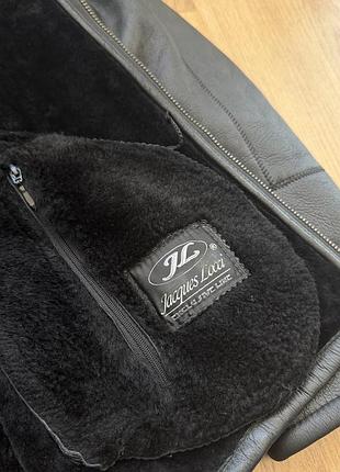 Чоловіча дублянка з овчини jacques lucci shearling lambskin 6