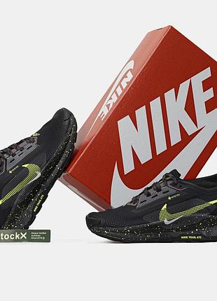 Nike pegasus trail 5 green black gore-tex