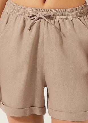 Льняні шорти calzedonia