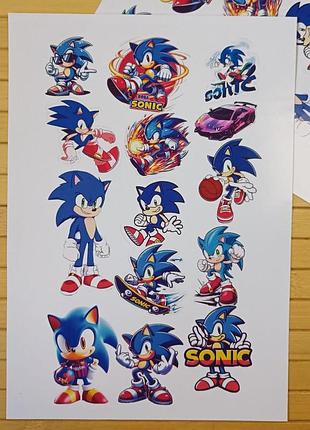 Стікерпак (не прорізний) сонік sonic а5 (38464)