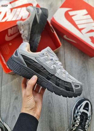 Nike p-6000 gray/black