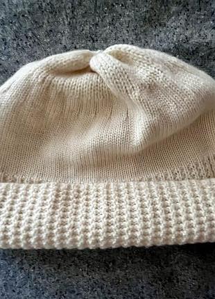 100 % вовна жіночна тепла легка шапка sadler smith виробництва австралії pure new wool