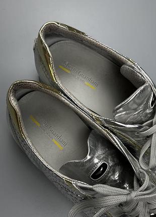 Кросівки alberto guardiani metallic silver/gold 7