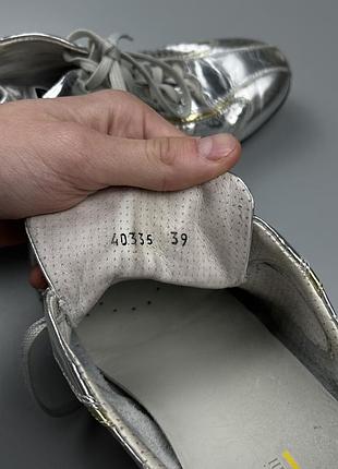 Кросівки alberto guardiani metallic silver/gold 8