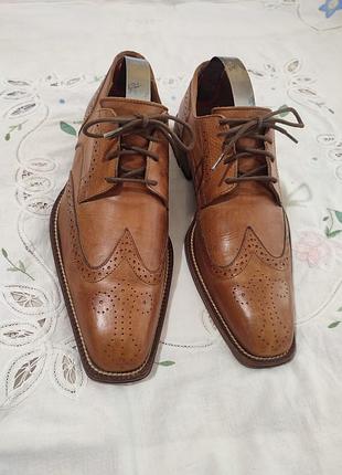 Туфли мужские navy boot швейцария, все натуральная кожа. 42 eur размер.
