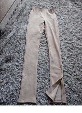 Легінси zara бежеві