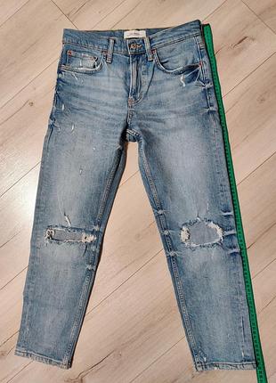 Джинси жіночі zara (блакитний, eu 36)
