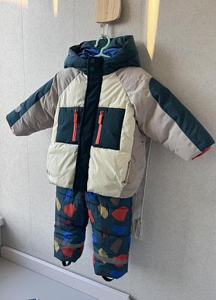 Зимовий дитячий комбінезон zara 86 розмір
