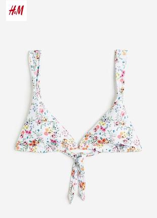 Верхняя часть купальника лиф треугольный с бретелями h&m