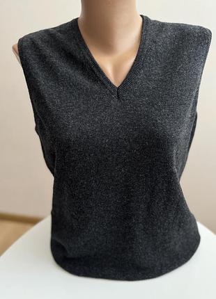 Вовняна жилетка benetton m-l