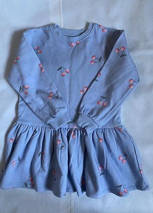 Тепла сукня h&m на 4-6 років 2