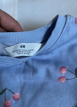 Тепла сукня h&m на 4-6 років 4