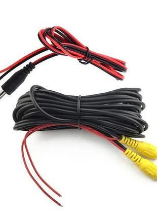 Відеокабель rca для підключення задньої камери до монітора автомобіля
