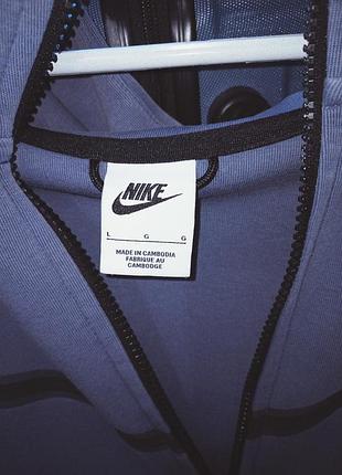 Чоловіче худі nike l чорничне